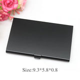 Custom Engraved Metal Business Card Holder for Professionals