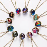 Trendy Unisex Ball Pendant Necklace – Zinc Alloy Chain Link Design