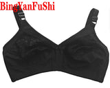Wire-Free Lace Push Up Bra – Soft Cotton Seamless Bralette for Women