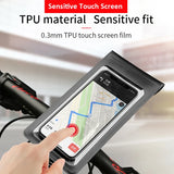 Waterproof Bike Phone Holder with Touchscreen