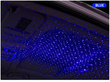 USB Car Roof Star Projector Light - Galaxy Laser Atmosphere Ambient Lighting