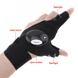 Guantes con linterna LED: iluminación con manos libres para reparaciones, pesca y aventuras al aire libre