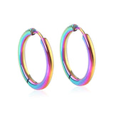 Stainless Steel Small Hoop Earrings – Unisex Trend for 2024