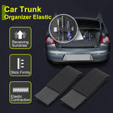 Universal Car Trunk Organizer Strap - Elastic Storage Fixing Belt with Magic Tape