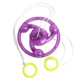 Glowing Spinning Top Toy - Light-Up Flywheel with Pull String for Kids