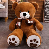 Plush Bear Stuffed Toy – Soft Cotton Animal Doll for Kids and Collectors