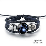 Stylish Leather & Stainless Steel Bracelet – Trendy Unisex Charm Bracelet