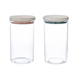 Recipiente hermético para almacenar alimentos: organizador de cocina de plástico sin BPA
