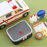 Compact Emergency Medicine Storage Bag – Portable First Aid Organizer for Travel and Home
