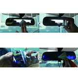 Universal Anti-Glare & Anti-Fog Rearview Mirror Film – Drive Safely in Any Condition!