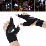 Guantes con linterna LED: iluminación con manos libres para reparaciones, pesca y aventuras al aire libre