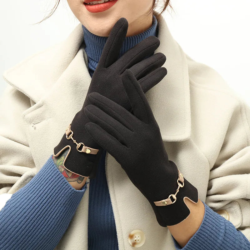 Stylish Lightweight Women's Fashion Gloves – Soft, Stretchable & Elegant Design
