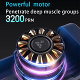 Professional Deep Tissue Massage Gun with AI Technology & 30-Speed LCD Control