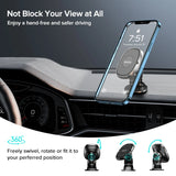 Soporte magnético para teléfono de coche, giratorio 360°, para rejilla de ventilación y salpicadero, soporte universal para iPhone, Samsung, Xiaomi y Huawei