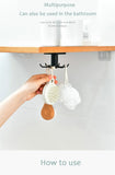 🔹 Organizador de ganchos multiusos para cocina y baño: solución de almacenamiento que ahorra espacio 🔹