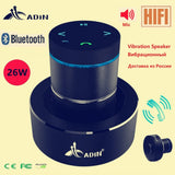 26W Vibration Bluetooth Speaker – Portable Subwoofer with 360° Resonance Sound & Touch Control