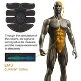 Wireless EMS Muscle Stimulator - Ab & Buttock Toner with 6 Training Modes