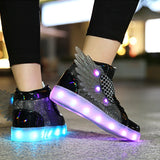 Kids' Light-Up Sneakers – Unisex LED Sport Shoes for Boys & Girls