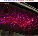 USB Car Roof Star Projector Light - Galaxy Laser Atmosphere Ambient Lighting