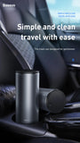 Baseus Car Trash Bin – Sleek & Compact Alloy Garbage Can for Cars & Desktops