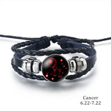 Stylish Leather & Stainless Steel Bracelet – Trendy Unisex Charm Bracelet