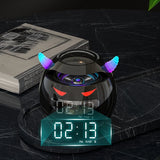 Bluetooth Alarm Clock Speaker with LED Display – Wireless Mini Music Player with Subwoofer & 3D Stereo Sound