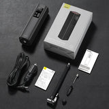 Compact Digital Tire Inflator Pump for Cars and Bikes – 12V Portable Air Compressor