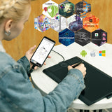 Digital Drawing Tablet with Stylus & Shortcut Keys – 10.1” Pen Tablet for Windows, Mac & Android