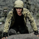 Chaqueta y pantalones tácticos softshell impermeables para hombre para senderismo, acampada y esquí en invierno