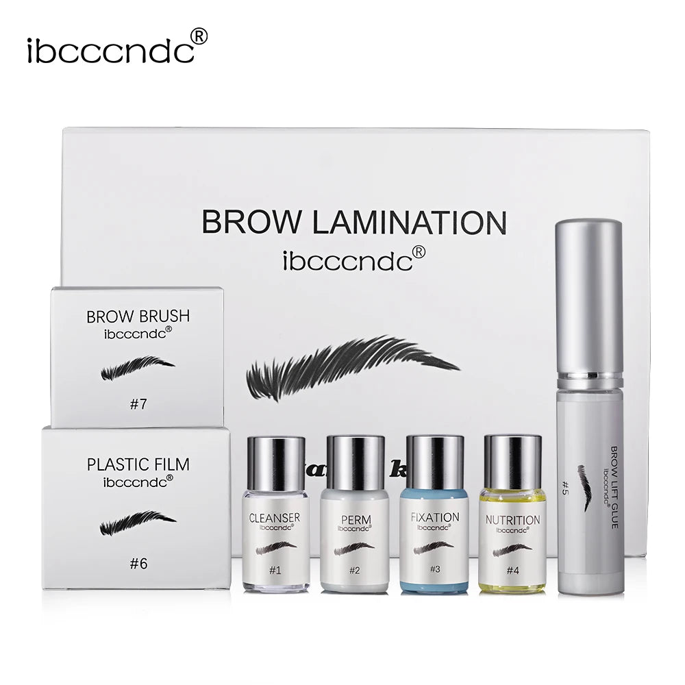 Brow Lamination Kit - Professional Eyebrow Perming & Lifting Set (5ml) for Salon-Quality Results