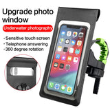 Waterproof Bike Phone Holder with Touchscreen