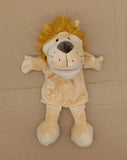 Cartoon Animal Hand Puppets - 35cm Plush Lion, Elephant & Pig Parent-Child Interactive Toys