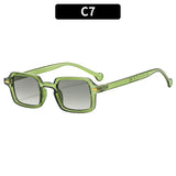 Luxurious Rectangle & Oval Vintage Sunglasses – UV400 Designer Shades for Men & Women