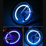 Motion-Activated LED Wheel Lights – Tire Valve Caps for Cars, Motorcycles & Bicycles