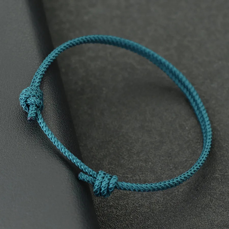 Adjustable Lucky Red Thread Best Friend Bracelet – Ethnic Nautical Rope Design