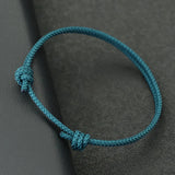 Adjustable Lucky Red Thread Best Friend Bracelet – Ethnic Nautical Rope Design