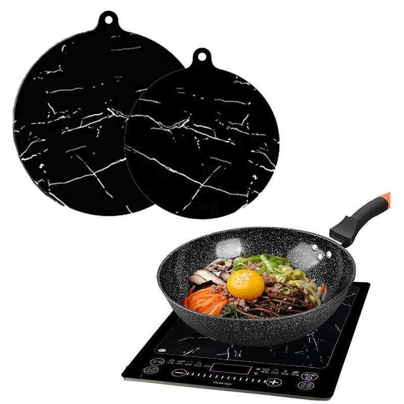 Alfombrilla para cocina de inducción: protector contra rayones y mantel individual de silicona resistente al calor