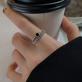 925 Sterling Silver Irregular Geometric Ring – Minimalist Jewelry for Women
