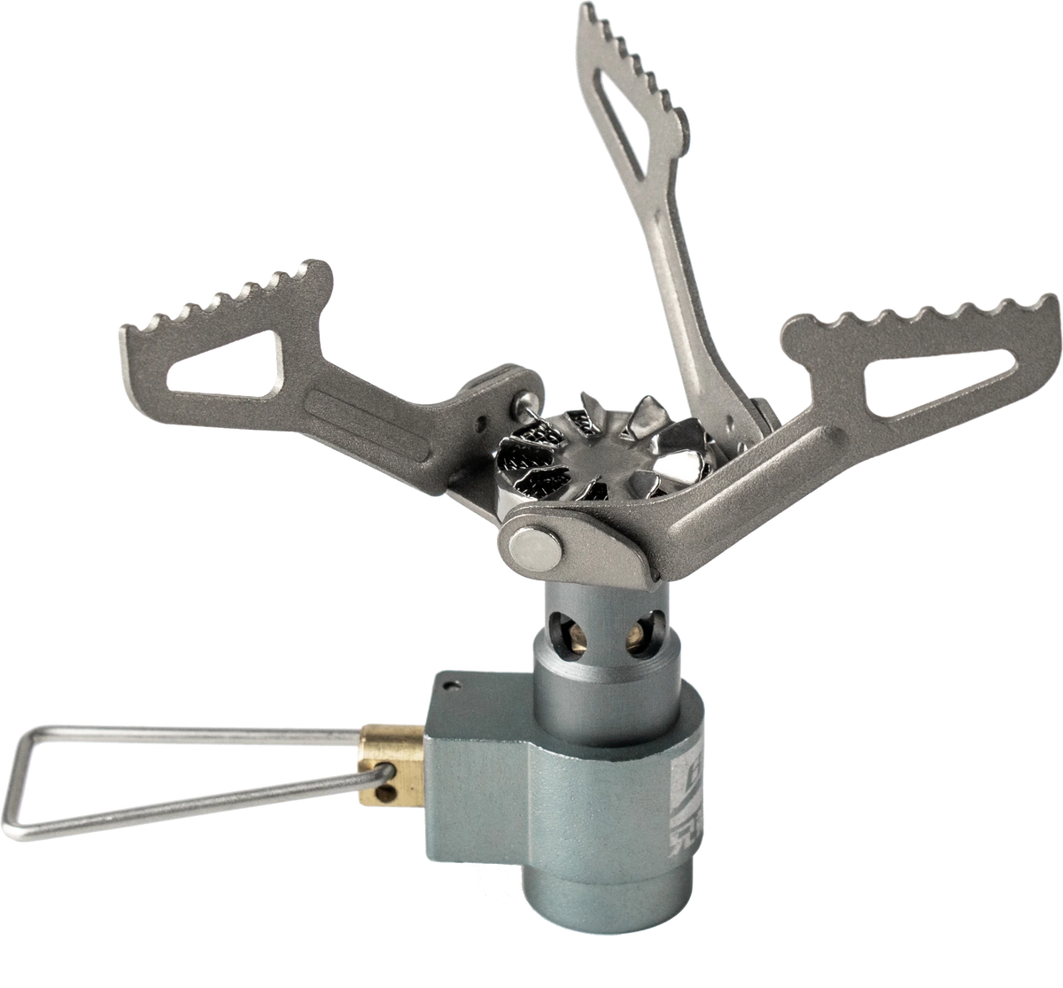Ultralight Titanium Camping Stove - 25g Portable Gas Burner for Backpacking