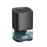 Compact Portable Dehumidifier for Small Rooms – Quiet Moisture Remover with Auto Shut-Off & LED Night Light