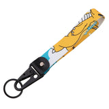 Pokémon Dinosaur Keychain - Cute Anime Keyring & Lanyard for Bags & Keys