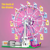 Colorful Ferris Wheel Building Blocks – Educational DIY Construction Toy for Kids and Adults