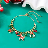 Trendy Link Chain Bracelet for Women – Adjustable Geometric Design, Fashion Metal Jewelry