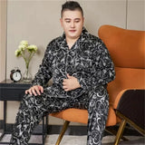 Men’s Ice Silk Pajama Set – Lightweight, Breathable Sleepwear for Comfort and Style