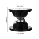 Magnetic Door Stopper – Rustproof Stainless Steel Holder with Strong Suction for Home & Office