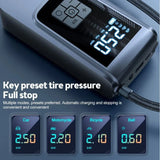 Wireless 150PSI Portable Air Compressor for Cars, Motorcycles, Bicycles, and Balls
