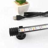 Submersible Multi-Color LED Aquarium Light – USB Mood Lamp for Fish Tanks & Plant Growth (17–47cm)