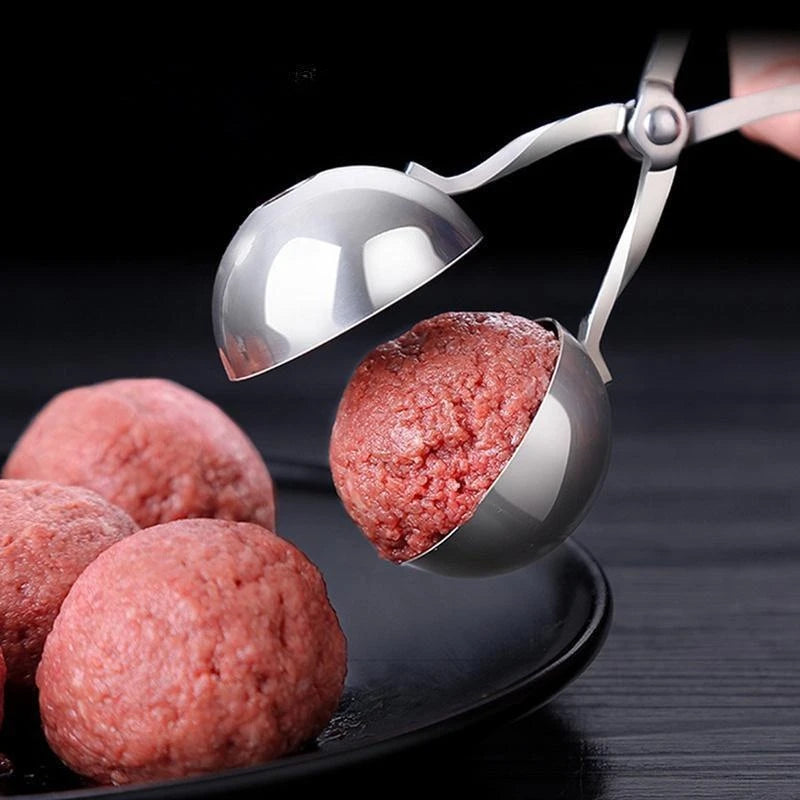 Stainless Steel Meatball Maker | Non-Stick Rice & Meatball Shaper Tool