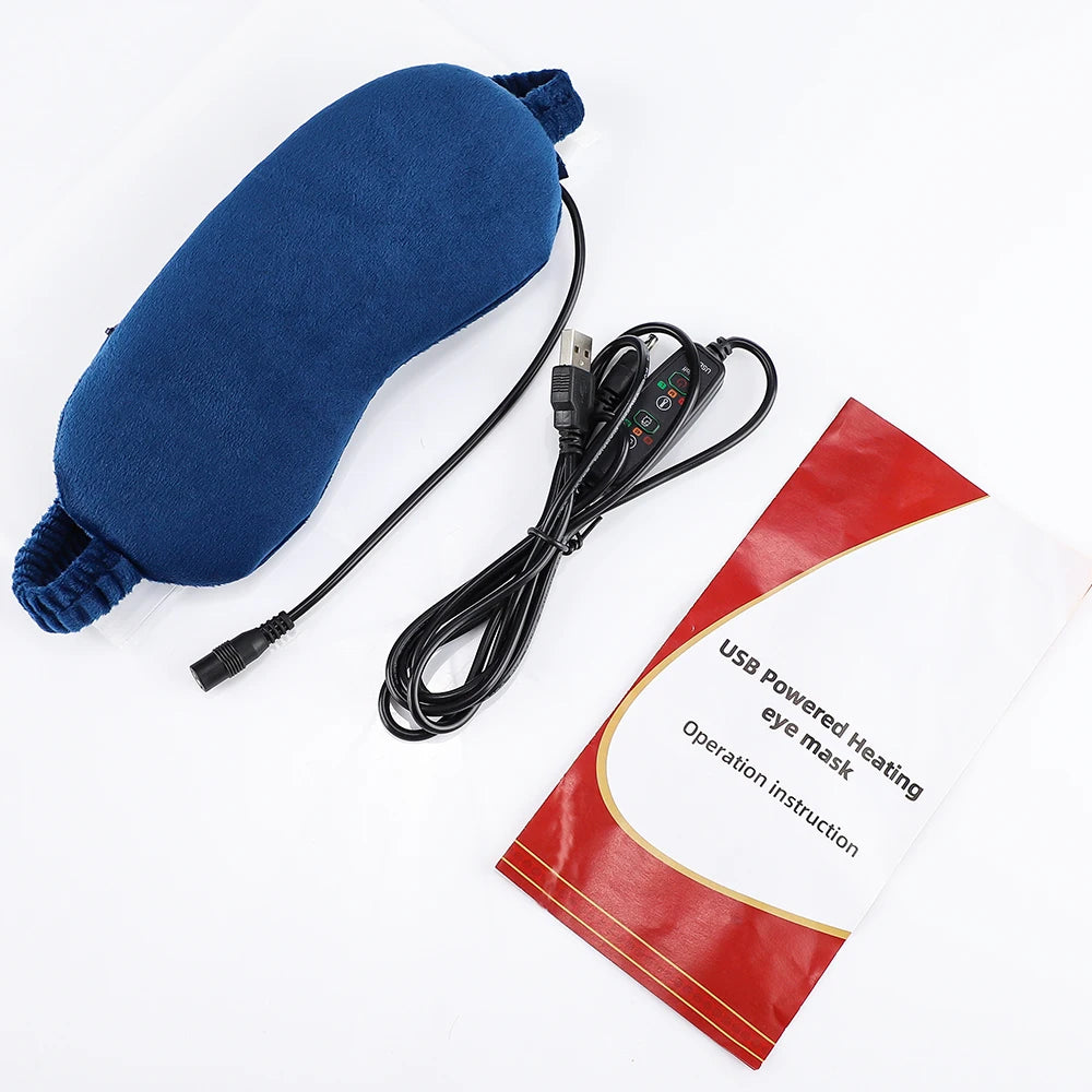 Infrared Heating Eye Mask for Dark Circles, Eye Fatigue & Sleep Relief