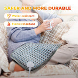 Soft Electric Heating Pad for Body, Back, and Legs with Adjustable Temperature